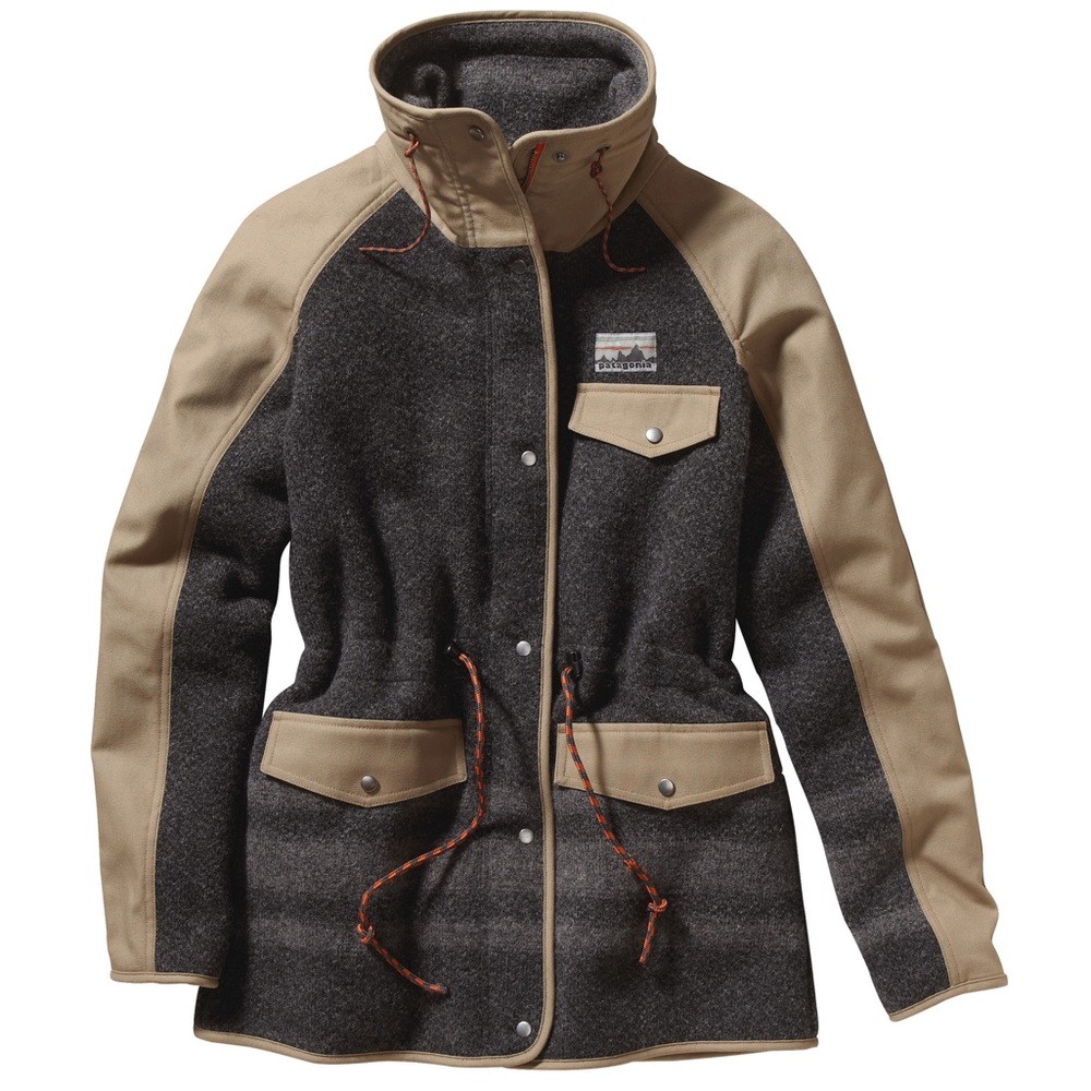 Patagonia Reclaimed Wool Coat Parka Medium